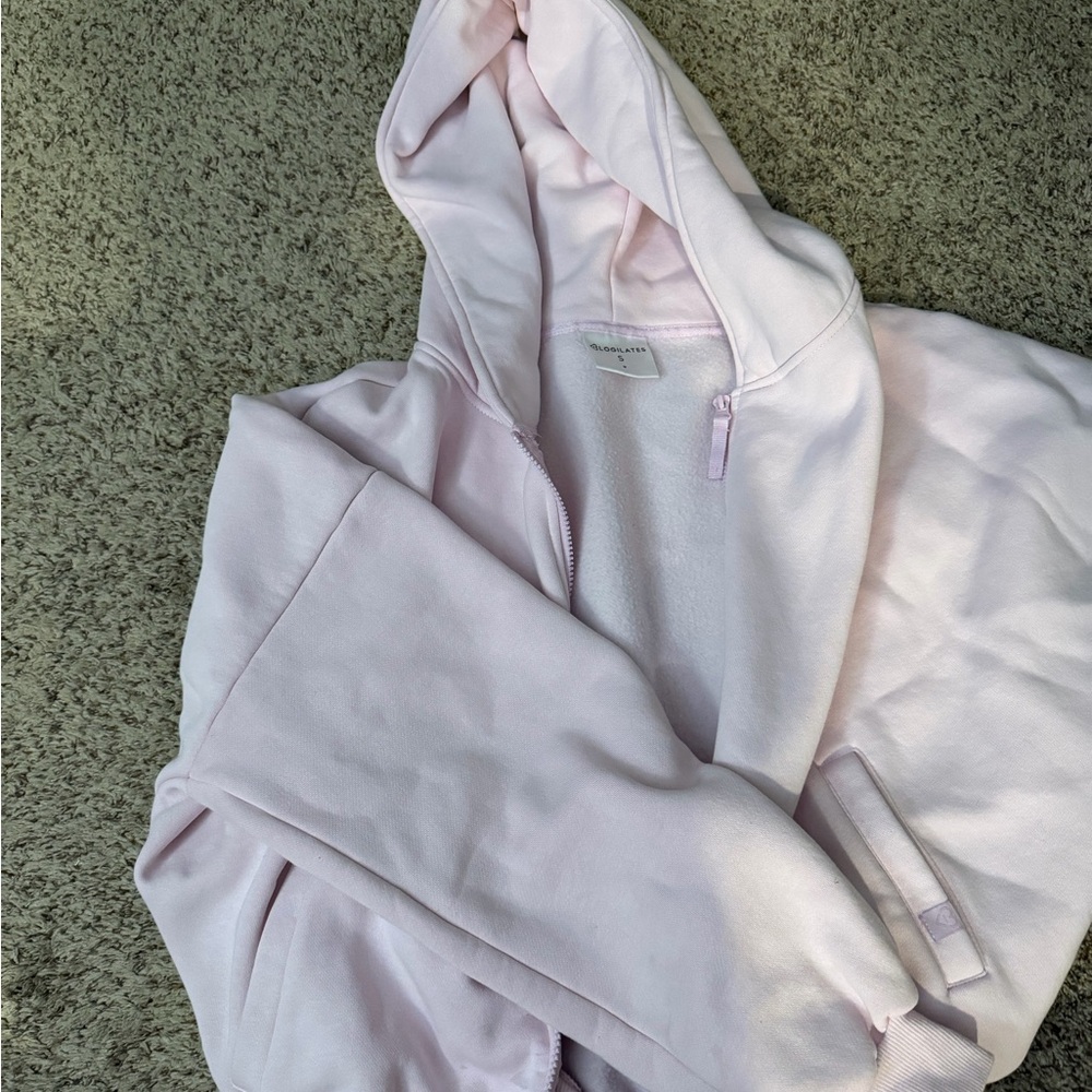 Light Pink Hoodie blogilates